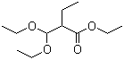 CAS # 69263-38-3, 2-(Diethoxymethyl)butanoic acid ethyl ester