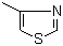 CAS # 693-95-8, 4-Methylthiazole, 4-Methyl thiazole