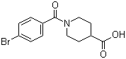 CAS # 693237-87-5, 1-(4-Bromobenzoyl)-4-piperidinecarboxylic acid