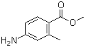structure of CAS# 6933-47-7, 4-氨基-2-甲基苯甲酸甲酯