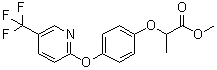 structure of CAS# 69335-90-6, 吡氟禾草灵甲酯