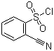 structure of CAS# 69360-26-5, 2-Cyanobenzenesulphonyl chloride