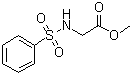 structure of CAS# 69398-48-7, N-(苯磺酰基)甘氨酸甲酯