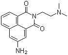 structure of CAS# 69408-81-7, Amonafide