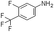 structure of CAS# 69411-68-3, 4-氨基-2-氟三氟甲苯