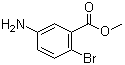 structure of CAS# 6942-37-6, 5-氨基-2-溴苯甲酸甲酯