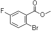structure of CAS# 6942-39-8, 2-Bromo-5-fluorobenzoic acid methyl ester