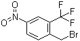 structure of CAS# 694499-22-4, 1-(溴甲基)-2-(三氟甲基)-4-硝基苯