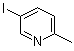 CAS # 695-17-0, 5-Iodo-2-methylpyridine, 5-Iodo-2-picoline, 2-Methyl-5-iodopyridine