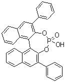 (11bR)-4-Hydroxy-2,6-diphenyl-dinaphtho[2,1-d:1',2'-f][1,3,2]dioxaphosphepin 4-oxide molecular structure (CAS 695162-86-8)