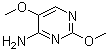 structure of CAS# 6960-17-4, 2,5-Dimethoxypyrimidin-4-amine