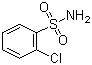 structure of CAS# 6961-82-6, o-Chlorobenzenesulfonamide