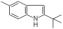structure of CAS# 69622-41-9, 2-叔丁基-5-甲基吲哚