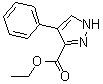 structure of CAS# 6963-62-8, 4-苯基-1H-吡唑-3-羧酸乙酯