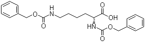 structure of CAS# 69677-02-7, N,N'-二苄氧羰基-D-赖氨酸