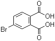 structure of CAS# 6968-28-1, 4-溴邻苯二甲酸