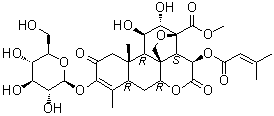 CAS 登录号：69687-69-0, 鸦胆子甙 B