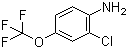 structure of CAS# 69695-61-0, 2-氯-4-三氟甲氧基苯胺