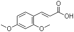 CAS 登录号：6972-61-8, 2,4-二甲氧基肉桂酸