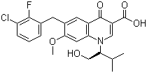 structure of CAS# 697761-98-1, Elvitegravir