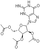 structure of CAS# 6979-94-8, 2',3',5'-三乙酰鸟苷