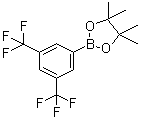 structure of CAS# 69807-91-6, 3,5-二(三氟甲基)苯硼酸频哪醇酯