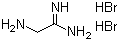 2-Aminoacetamidine dihydrobromide molecular structure (CAS 69816-37-1)