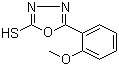 CAS 登录号：69844-25-3, 5-(2-甲氧基苯基)-1,3,4-恶二唑-2-硫醇