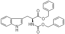 structure of CAS# 69876-37-5, N-[苄氧羰基]-L-色氨酸苄酯