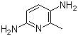 structure of CAS# 6992-84-3, 3,6-Diamino-2-picoline