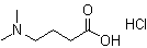 structure of CAS# 69954-66-1, 4-(二甲基氨基)丁酸盐酸盐