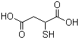 structure of CAS# 70-49-5, 巯基丁二酸