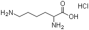 structure of CAS# 70-53-1, DL-赖氨酸盐酸盐