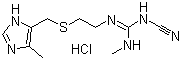structure of CAS# 70059-30-2, Cimetidine hydrochloride