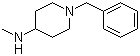structure of CAS# 7006-50-0, 1-Benzyl-4-(methylamino)piperidine
