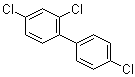 structure of CAS# 7012-37-5, 2,4,4'-Trichlorobiphenyl