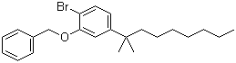 CAS 登录号：70120-17-1, 2-苄氧基-1-溴-4-(1,1-二甲基辛基)苯