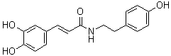 CAS 登录号：70185-64-7, N-2-(4'-羟基苯基)乙基咖啡酰胺