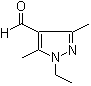 structure of CAS# 701911-46-8, 1-乙基-3,5-二甲基-1H-吡唑-4-甲醛