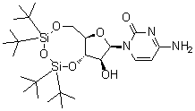 CAS 登录号：701978-85-0, 4-氨基-1-[3,5-O-[1,1,3,3-四(叔丁基)-1,3-二硅氧烷二基]-beta-D-呋喃阿拉伯糖基]-2(1H)-嘧啶酮