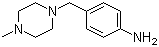 structure of CAS# 70261-82-4, 4-(4-甲基哌嗪-1-基甲基)苯胺