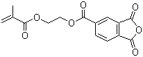 structure of CAS# 70293-55-9, 4-Methacryloxyethyl trimellitic anhydride