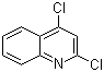 structure of CAS# 703-61-7, 2,4-二氯喹啉
