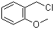 structure of CAS# 7035-02-1, 2-Methoxybenzyl chloride