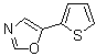 CAS # 70380-70-0, 5-(Thiophen-2-yl)oxazole, 5-(2-Thienyl)oxazole