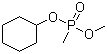 CAS # 7040-52-0, Cyclohexyl methyl methylphosphonate, P-Methylphosphonic acid cyclohexyl methyl ester