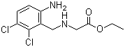CAS 登录号：70406-92-7, N-(2,3-二氯-6-氨基苄基)甘氨酸乙酯