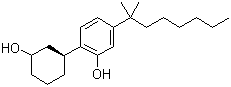 structure of CAS# 70434-82-1, 顺式-5-(1,1-二甲基庚基)-2-[(1R,3S)-3-羟基环己基]苯酚