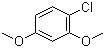 structure of CAS# 7051-13-0, 1-Chloro-2,4-dimethoxybenzene