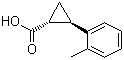 CAS # 705250-88-0, (1R,2R)-rel-2-(2-Methylphenyl)cyclopropanecarboxylic acid